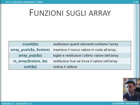 Ursomando PHP 07 - Array