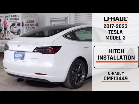 2017-2023 Tesla Model 3 | U-Haul Trailer Hitch Installation | CMF13449