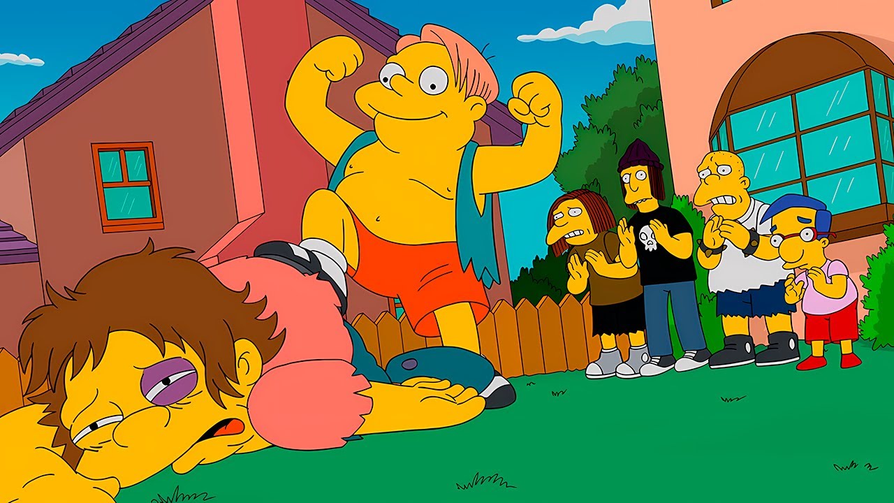 MARTIN ACABOU COM A RAÇA DO NELSON | OS SIMPSONS