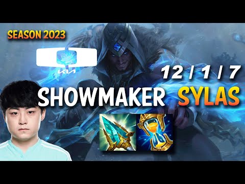DK Showmaker SYLAS vs LISSANDRA Mid - KR Ranked