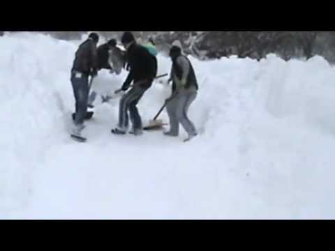 Zapada mare la Terchesti, comuna Popesti