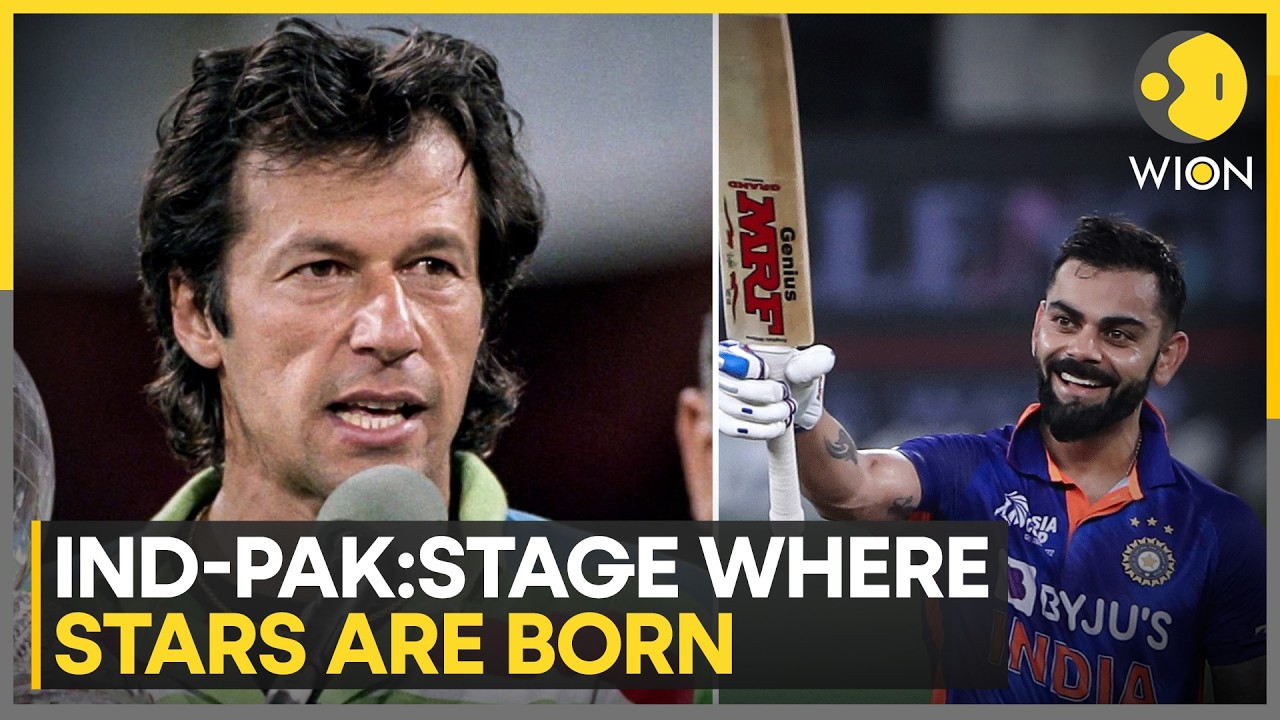 Ind-Pak: Stage Where Cricket Stars Are Born | Legendary Performances | WION