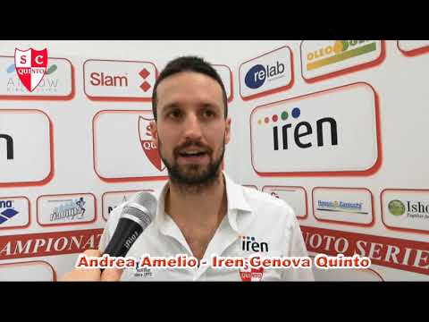 Andrea Amelio dopo Iren Genova Quinto-Rn Florentia