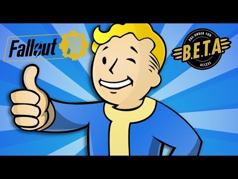 Fallout 76 BETA Gameplay - PLAYING SOLO ALL BY MYSELF!