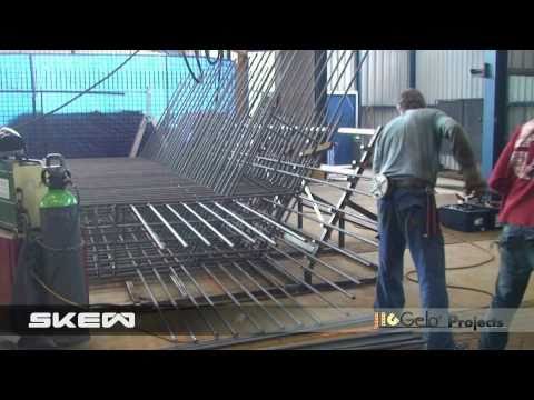 Jiggelo Project: Rebar Wall Element of Hexagonal Tower