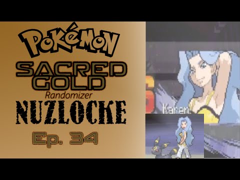 Pokémon Sacred Gold Randomized Nuzlocke w/ Typhonn Episode 34 "Elite 4 Karen"