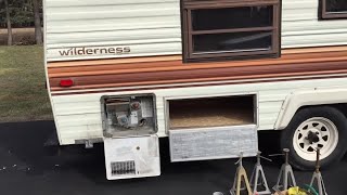Camper Remodel  2 - 1984 Fleetwood Wilderness 24' Camper Renovation