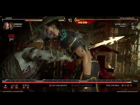 MK1 Ranked VS a good Kung Lao player