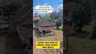 Download lagu unique house from the outside looks like a hut but inside is luxurious ‼️‼️ #unique #house #luxur... mp3