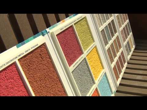 Aplikujeme pastovité dekorativní omítky a mozaiky BARLET