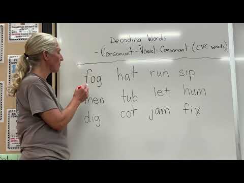 Decoding Word - CVC Words