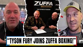 Tyson Fury SIGNS With Dana White's Zuffa Boxing for Anthony Joshua Mega Fight!