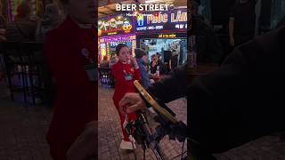 Beer street in old quarter of hanoi, Vietnam 🇻🇳