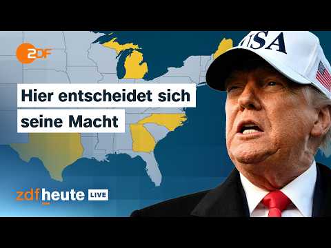 Wahlen in den USA: Warum es auf diese fünf Staaten bei den Midterms ankommt | ZDFheute live