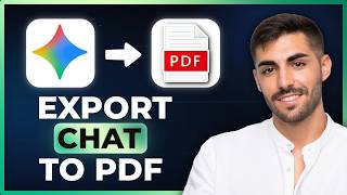 How to Export Full Gemini Conversation as PDF (Extension Guide) 2026
