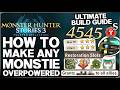 Monster Hunter Stories 3 How To Make ANY Monstie OP Best Build Guide Gene Tips Element More