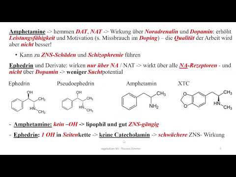 Autonomes Nervensystem 6: indirekte Sympathomimetika
