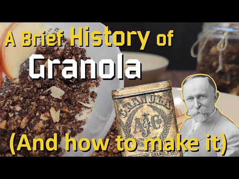 A Brief History of Granola (and how to make it)