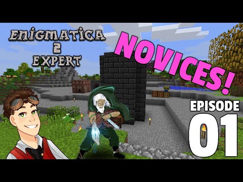 Enigmatica 2 Expert: Episode 1 - NOVICES!