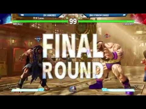 SF5 - ZW|Gamerbee /Necalli/ vs DNG|Itabashi Zangief /Zangief/ OzHadou Nationals 14