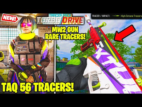 NEW Tracer Pack TURBO DRIVE BUNDLE w/ SPEED TRACERS in MW3 WARZONE 🏎 (Taq 56 Mach Infinite Tracers)