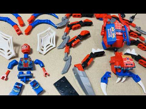 LEGO Spider-Man’s Spider Crawler | Marvel | Minifigures Lego Unofficial #spiderman #lego