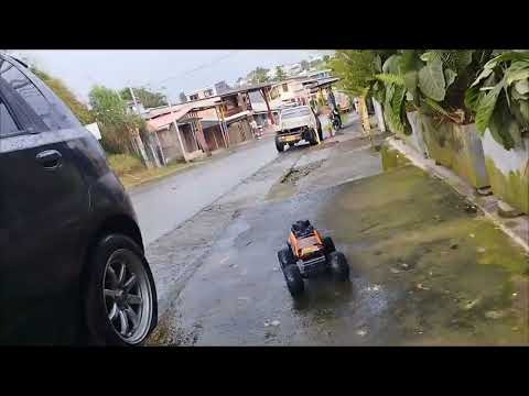 Monster truck crazy in Filandia Quindio!! 