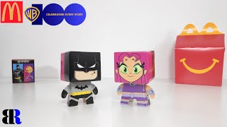 2023 Warner Bros 100th Anniversary McDonalds Happy Meal Set Collection | BATMAN & STARFIRE