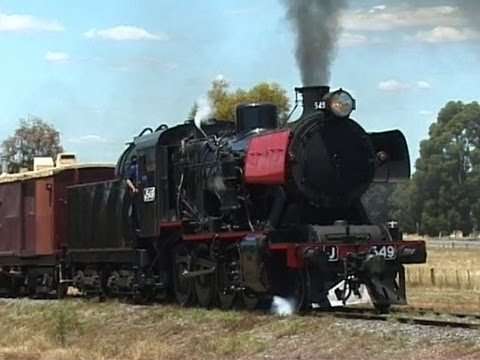 Goldfields Steam - J549 on the VGR: Australian Trains