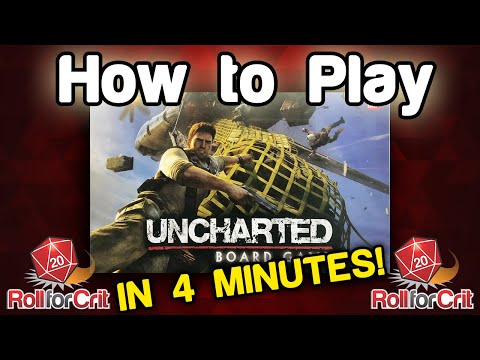 How to Play Uncharted Board Game | Roll For Crit
