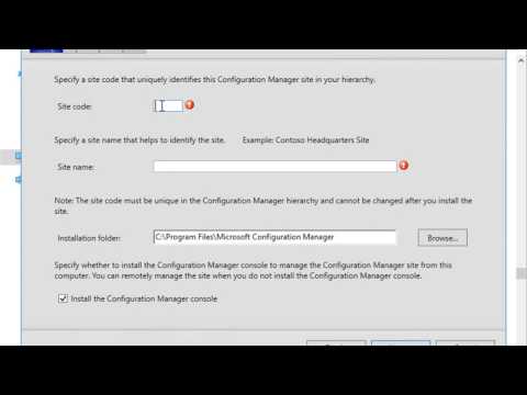 Installing System Center Configuration Manager Current Branch