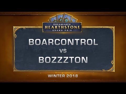 Boarcontrol vs Bozzzton - Top 16 - DreamHack HCT Grand Prix Winter 2018