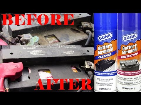 Product Review: Gunk Battery Cleaner & Protector
