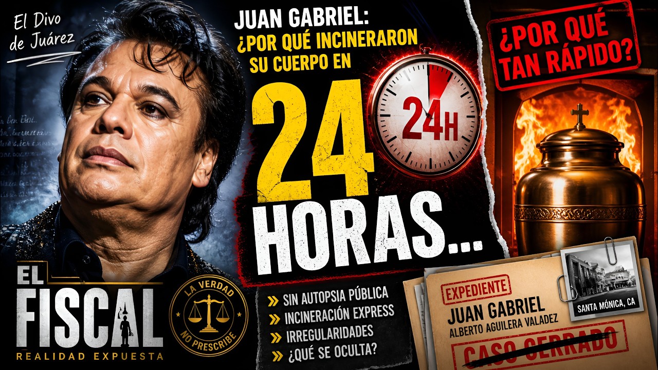 Juan Gabriel: ¿Por qué incineraron su cuerpo en 24 horas?