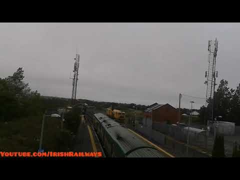 Irish Rail Commuter Departs Skerries For Drogheda
