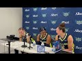 Paige Bueckers, Arike Ogunbowale & Jessica Shepard React to Wings' 99-89 Win Over Sky | May 20, 2026