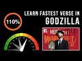 Learn Eminem 039 s Fastest Verse In 039 Godzill Learn Eminem 039 s Fastest Verse In 039 Godzill