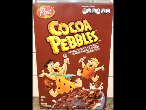 311g Post Waffle Cocoa Pebbles Chocolate Flavoure Rice Cereals