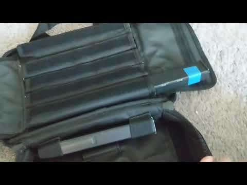 NcSTAR CPDX2971B Double Pistol Range Bag