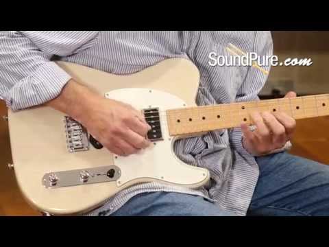 Anderson T Classic Trans White Electric Guitar Demo
