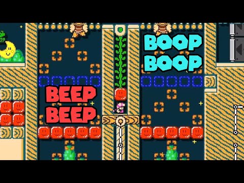 This SMM2 RECREATES Beep Block Skyway From SM3DW