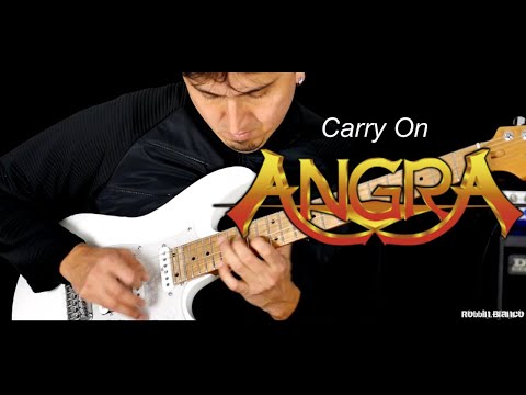 Carry On (Guitar Solos)/ Angra/ Kiko Loureiro & Rafael Bittencourt/ Robbin Blanco/ Ibanez AZ/DV Mark