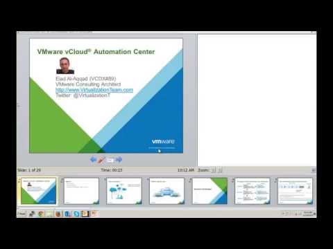 VMware vCloud Automation Center vCAC By Eng Eiad Al Aqqad & Eng Khaled Eldesouky   Arabic   YouTube