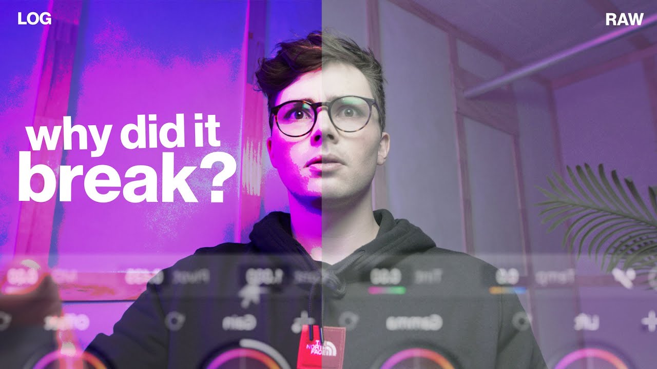 LOG vs RAW footage for color grading | What's the difference?