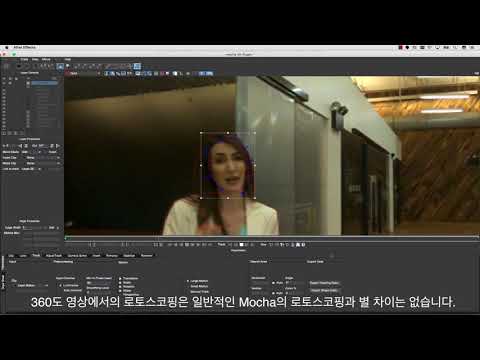 Mocha VR: Intro to 360ยฐ/VR Plug-In (Korean translation)