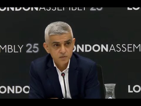 London Assembly mayor's question time Sadiq Khan 18/12/25