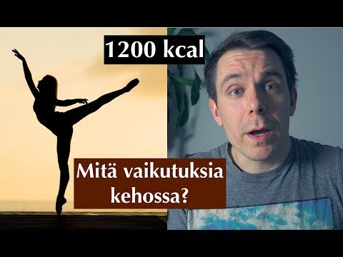 Mitä tapahtuu, kun voimistelija syö vain 1200 kcal?