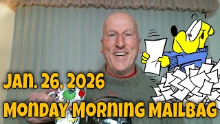 Monday Morning Mailbag for 01 26 2026!  Razors!  Razors!  Razors!