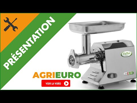 Présentation du Hachoir à viande électrique FAMA TIK22 UNIKO