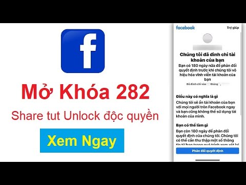 Share cách mở khóa facebook 282 đá từ quay video mặt sang úp ảnh tỉ lệ về 100% mới nhất 2025